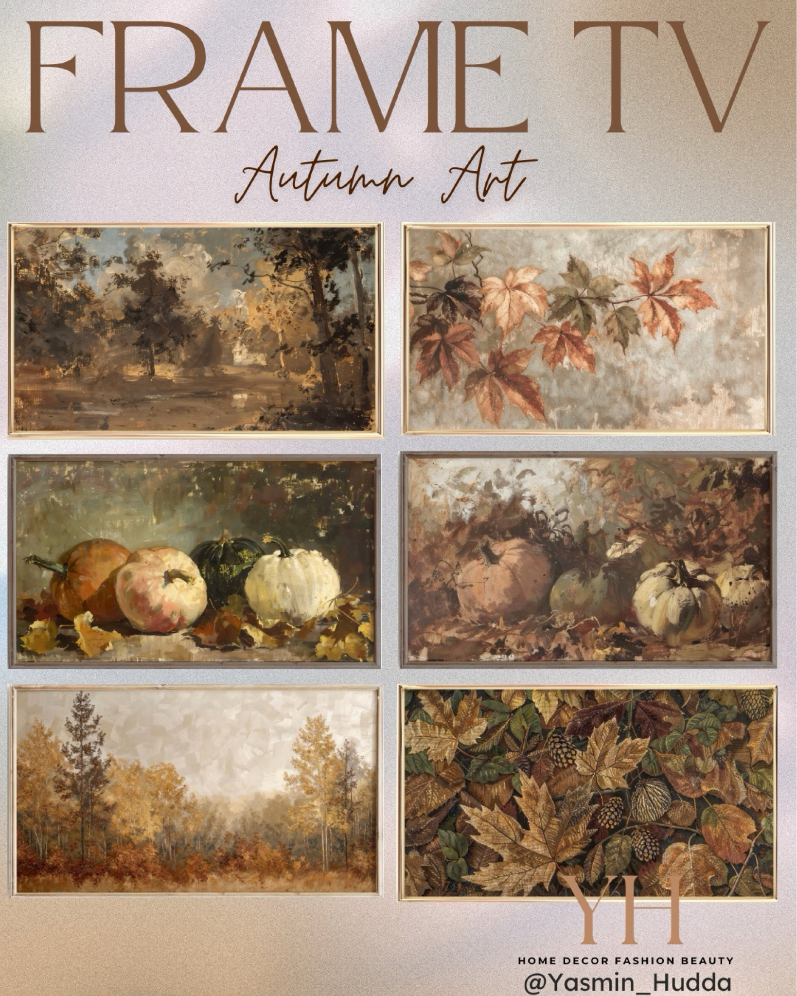 Samsung frame tv autumn art
Fall frame tv art

#LTKSeasonal #LTKHome #LTKStyleTip