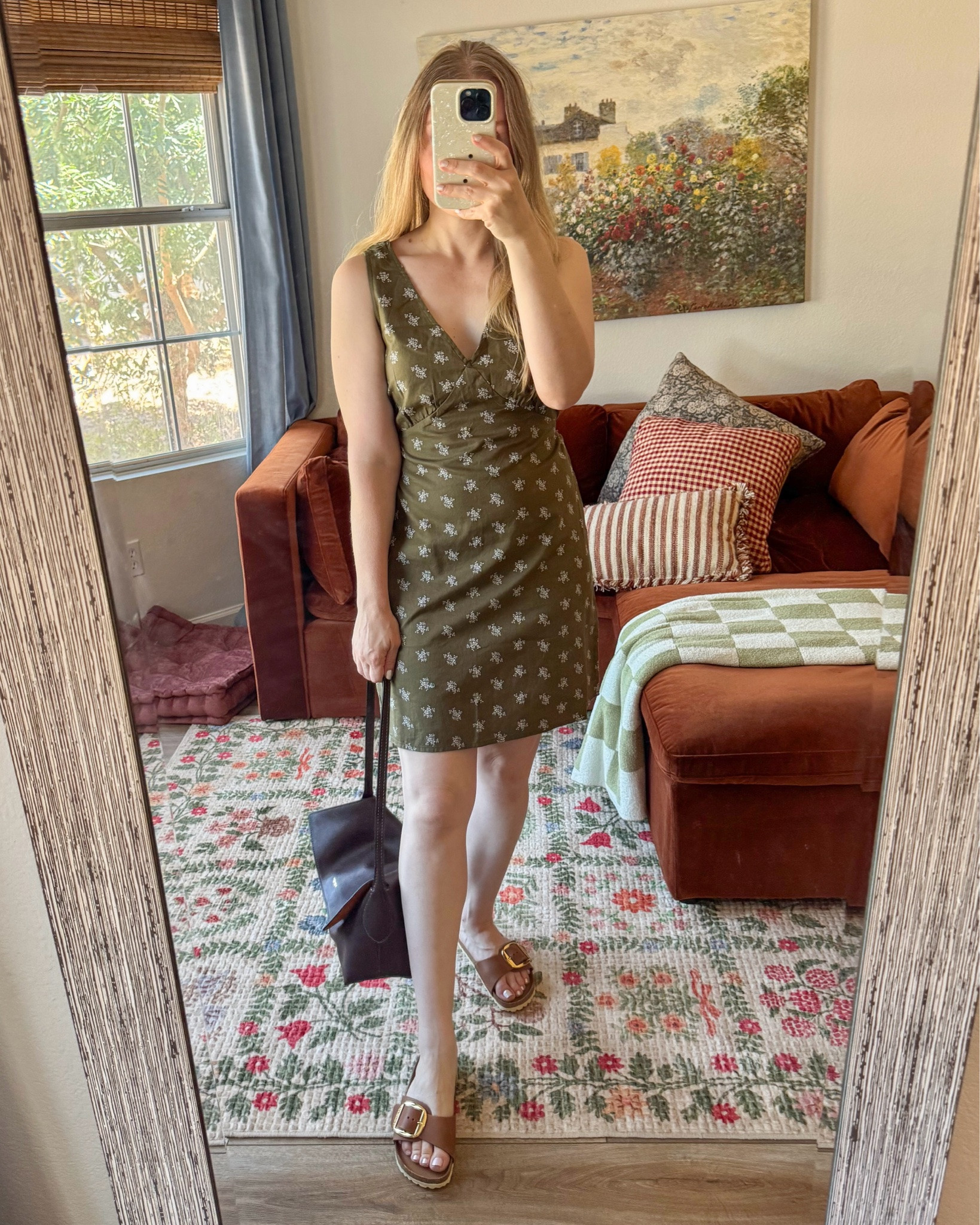 the perfect 100% cotton dress to go from summer to fall! sweater is 100% cotton too.

i am in a small regular in the dress, love the length. i do find the chest runs slightly big, so maybe a petite would have been better. otherwise, it’s pretty tts with a back tie to help add shape.

sweater runs relaxed, wearing my normal small.

boots are waterproof!!

#LTKSeasonal #LTKSaleAlert #LTKootd