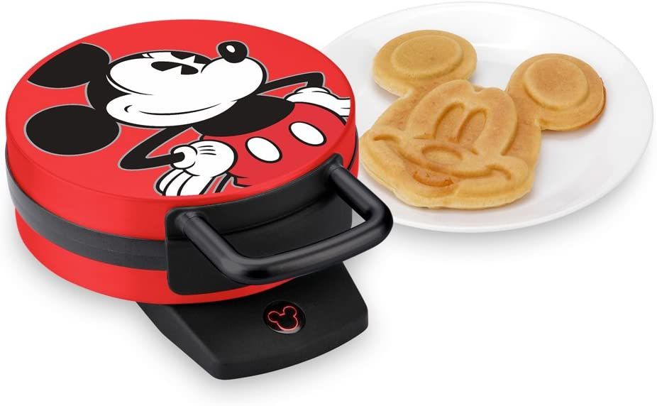 Disney DCM-12 Mickey Mouse Waffle Maker, Red | Amazon (US)