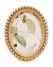 5x7 Oval Beaded Edge Picture Frame | TJ Maxx