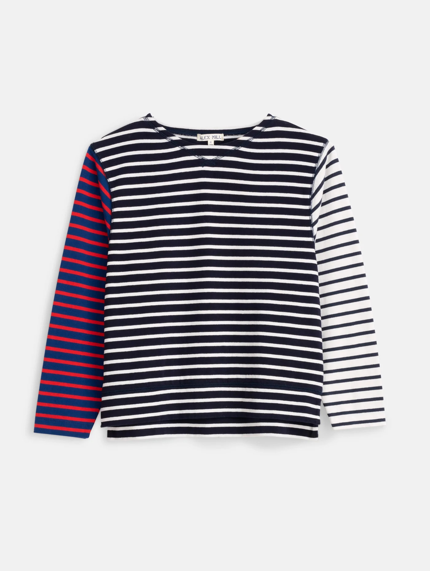 Lakeside Mixed Stripe Tee | Alex Mill