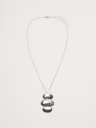 Elliptical Pendant Necklace by Aureus + Argent | Banana Republic (US)