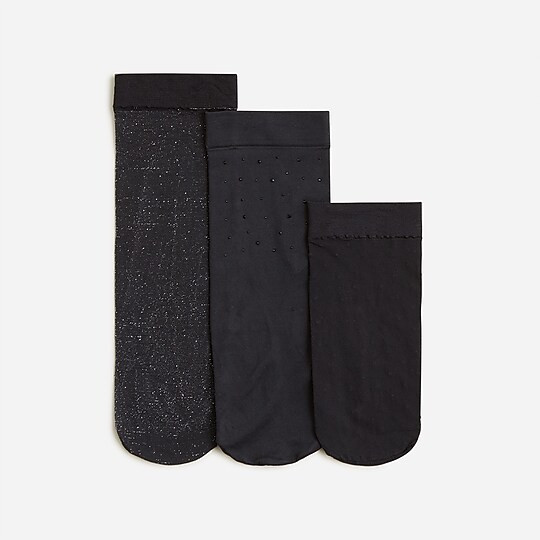 Sheer socks three-pack | J. Crew US