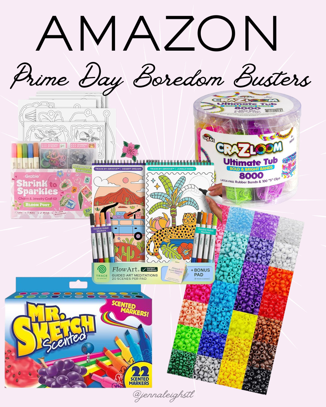 So many great summer boredom busters are on sale for Amazon Prime Day. These are the kinds of items I love to keep on hand for those long summer afternoons when the kids need something new to do. They also make great birthday gifts to stash away for later while the deals are this good. 

 #LTKmomlife #LTKSaleAlert #LTKKids