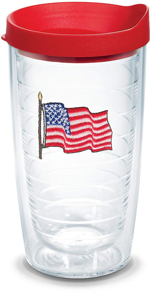 American Flag 16 oz Tumbler with lid | Amazon (US)