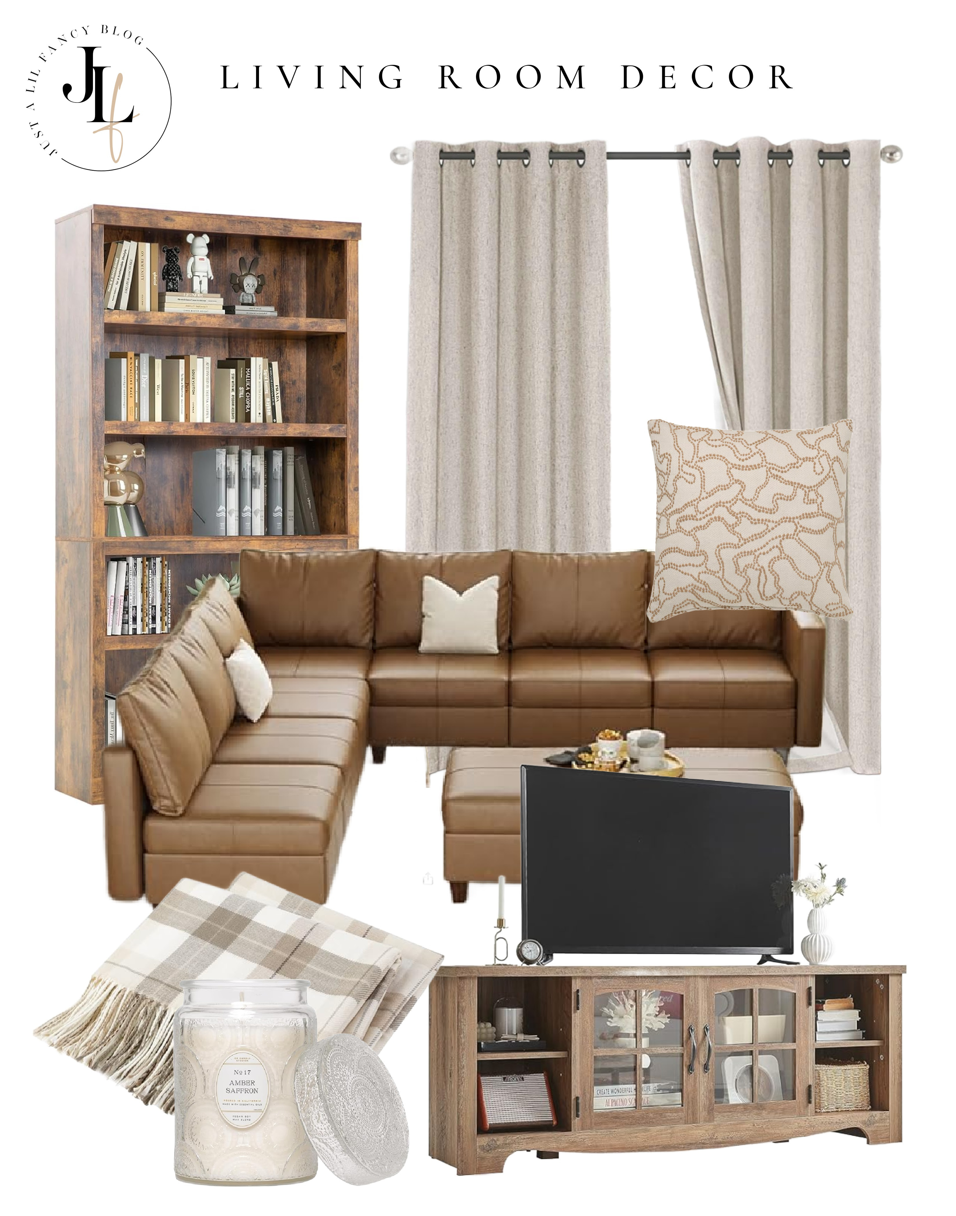 6 Months later and still loving our cozy home decor. We decided to keep our living room and rest of the home decor neutral.  

 #LTKHome