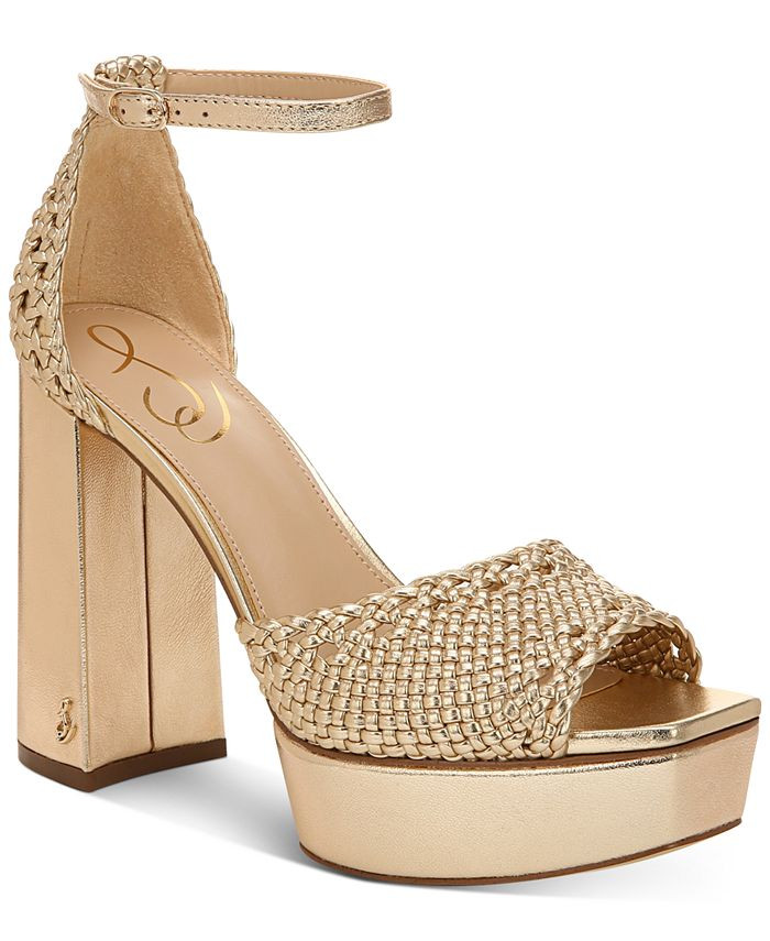 Sam Edelman Women's Nattie Platform Sandals & Reviews - Sandals - Shoes - Macy's | Macys (US)