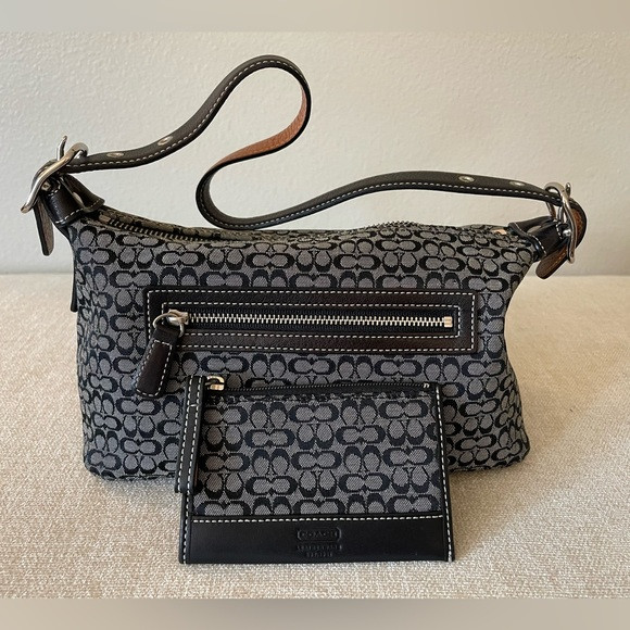 Coach monogram purse and coin pouch | Poshmark