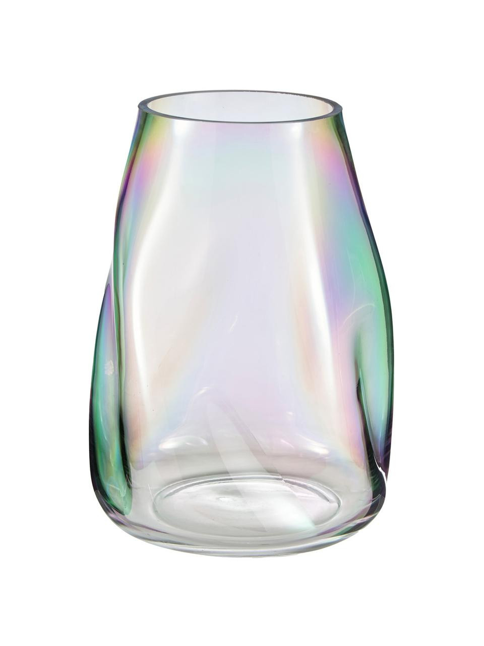 Mundgeblasene Glas-Vase Rainbow, irisierend | WestwingNow EU
