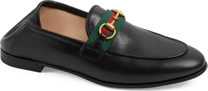 Gucci Brixton Horsebit & Web Convertible Loafer | Nordstrom | Nordstrom