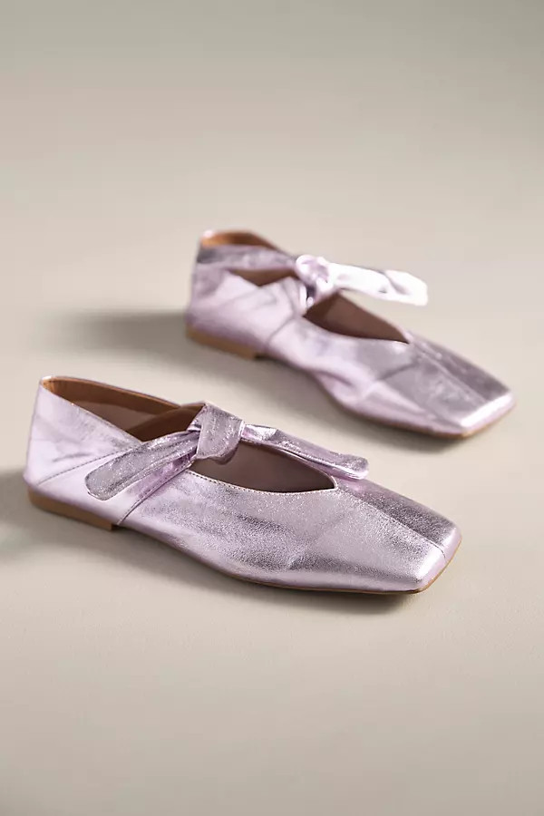 Bow Mary Jane Flats | Anthropologie (US)