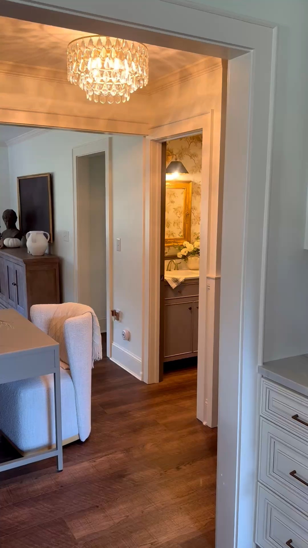 Powder room…#sconce #lightfixture