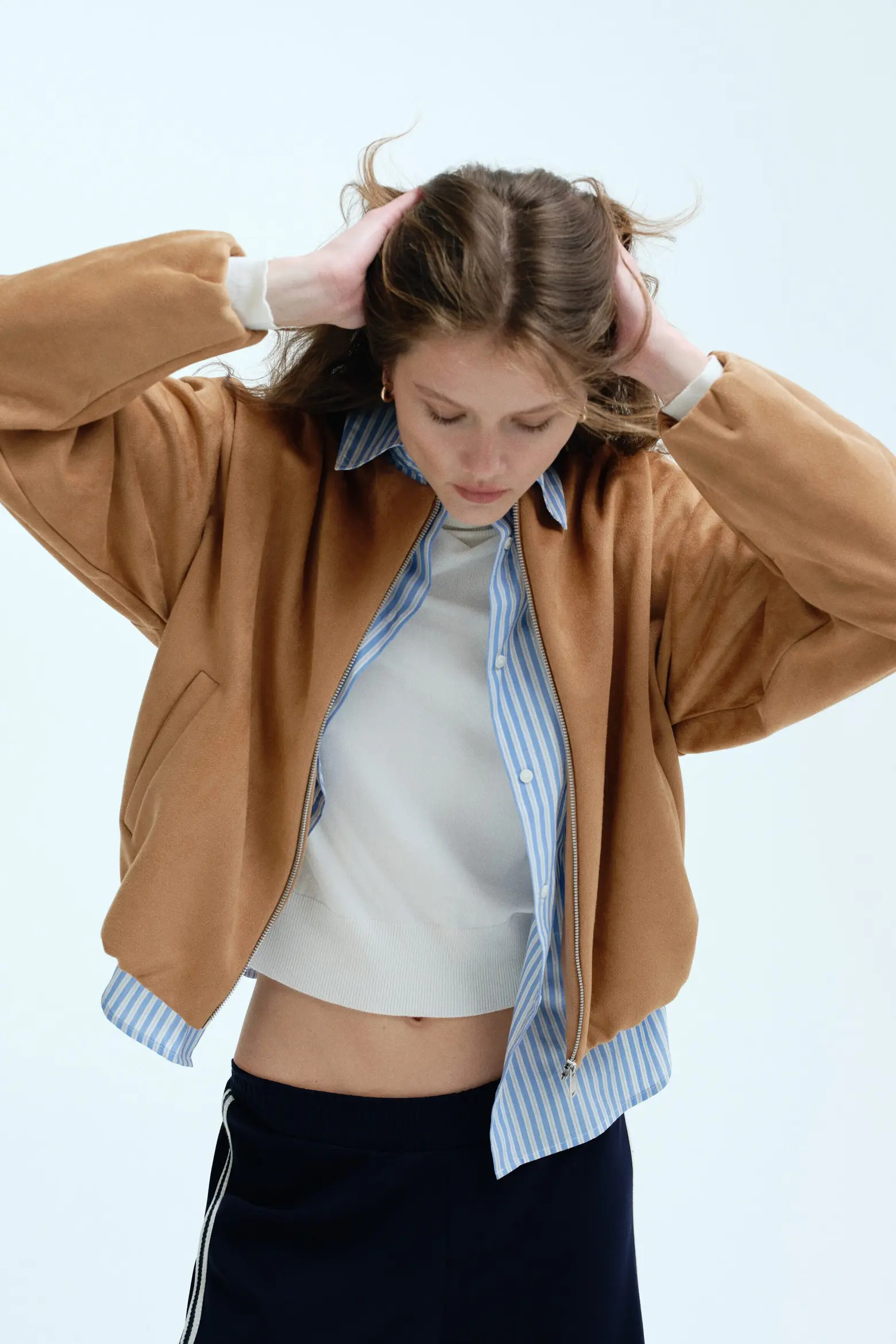 Oversized Jersey Jacket (Women) | Nordstrom | Nordstrom
