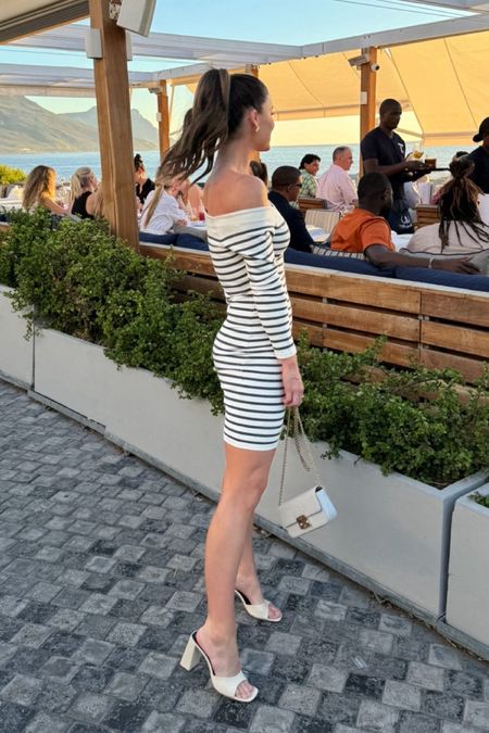 Wearing a medium in this stripe dress - sized up a size! 

Spring dress 
Spring outfits 
Summer dress 
Summer outfits 

#LTKstyletip #LTKSeasonal #LTKshoecrush