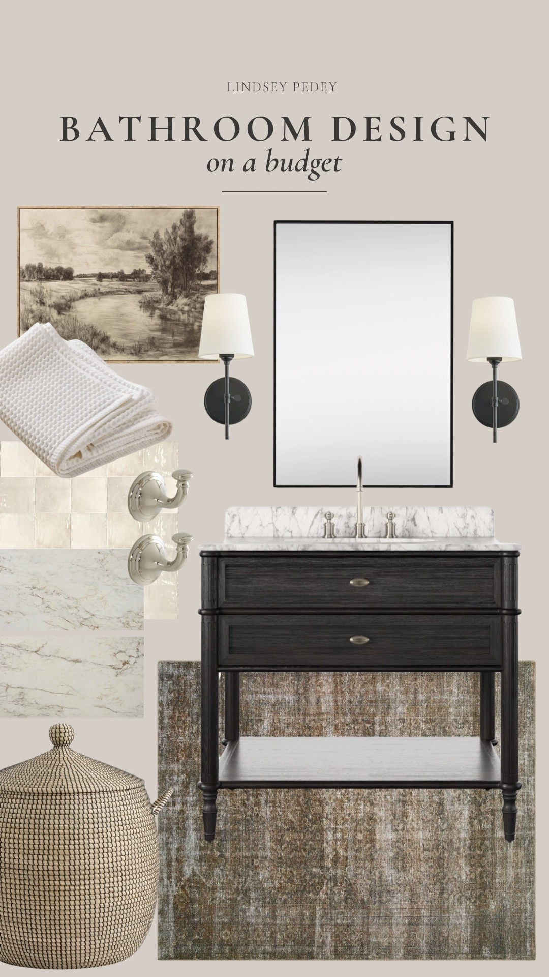 Bathroom design!

Bathroom vanity, bathroom mirror, bathroom tile, bathroom decor 

#LTKHome