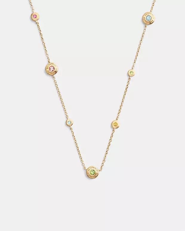 Open Circle Necklace | Coach Outlet US