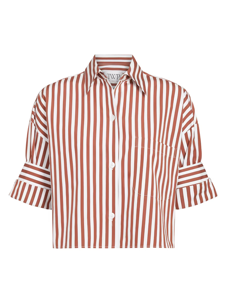 Next Ex Cotton Short-Sleeve Shirt | Saks Fifth Avenue