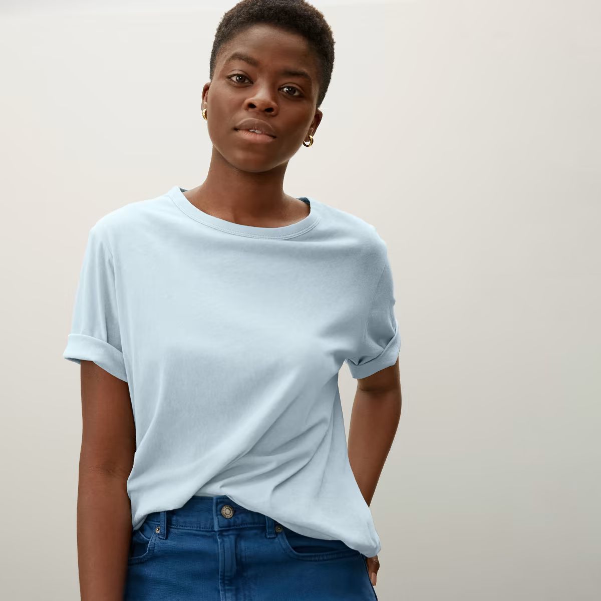 The Air Oversized Crew Tee | Everlane