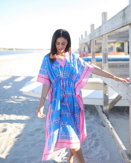 Shop Navy Bleu x Danika Herrick caftans- just released and you need one before they disappear!!

#LTKSeasonal #LTKOver40 #LTKMidsize