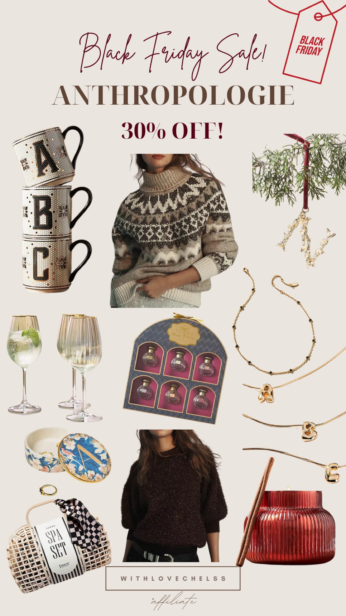 Anthropologie Black Friday sale!
30% off !

#LTKCyberWeek

#LTKgiftguide #LTKwinter #LTKsale