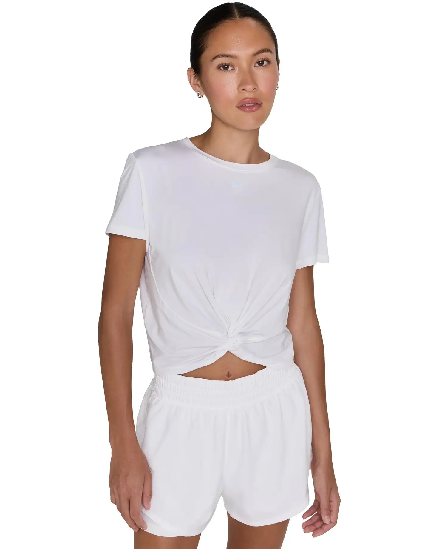 One Classic Twist Dri-FIT Short Sleeve Top | Zappos