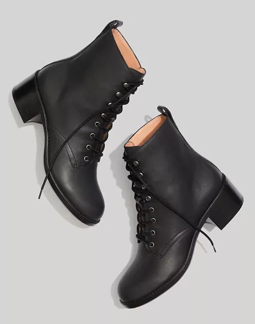 The Patti Lace-Up Boot | Madewell