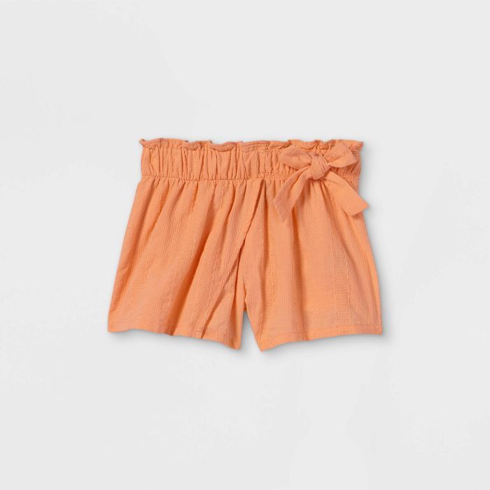 Toddler Girls' Tie Shorts - art class™ | Target