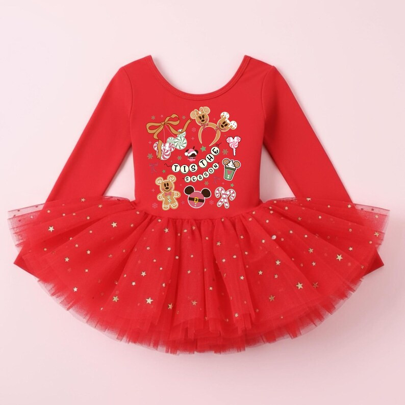 Disney Tis the Season : Tutu Leotard / Christmas Dress - Etsy | Etsy (US)