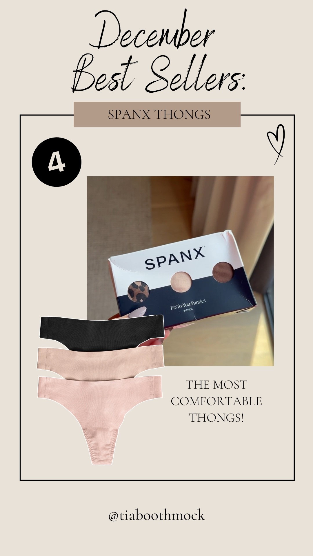 Another Spanx fave from last month! My favorite thongs ever! 

#LTKFindsUnder50