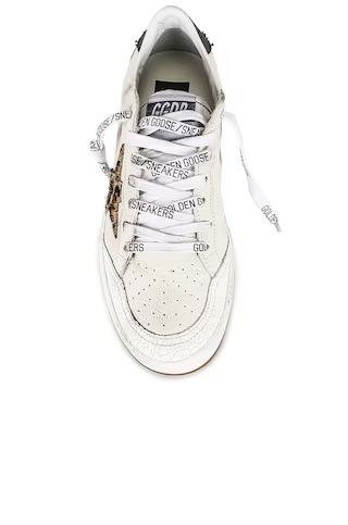 Ball Star Sneaker in White, Beige, Brown, & Black Leopard | Revolve Clothing (Global)