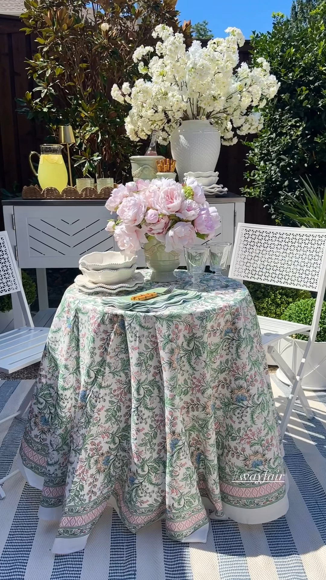 Beautiful entertaining pieces you’ll want to use all summer long! ☀️🌿 

@Wayfair has an incredible selection of the most beautiful hosting essentials perfect for any summer gathering! Some of my favorite summertime staples include these melamine ruffle plates, bee goblets, beaded glasses, bamboo flatware, and of course, a fabulous ice bucket! 😍 I also like to layer in some of my favorite decor pieces to effortlessly elevate my outdoor entertaining spaces. #wayfair #wayfairpartner 

#LTKxWayfair #LTKHome #LTKSaleAlert