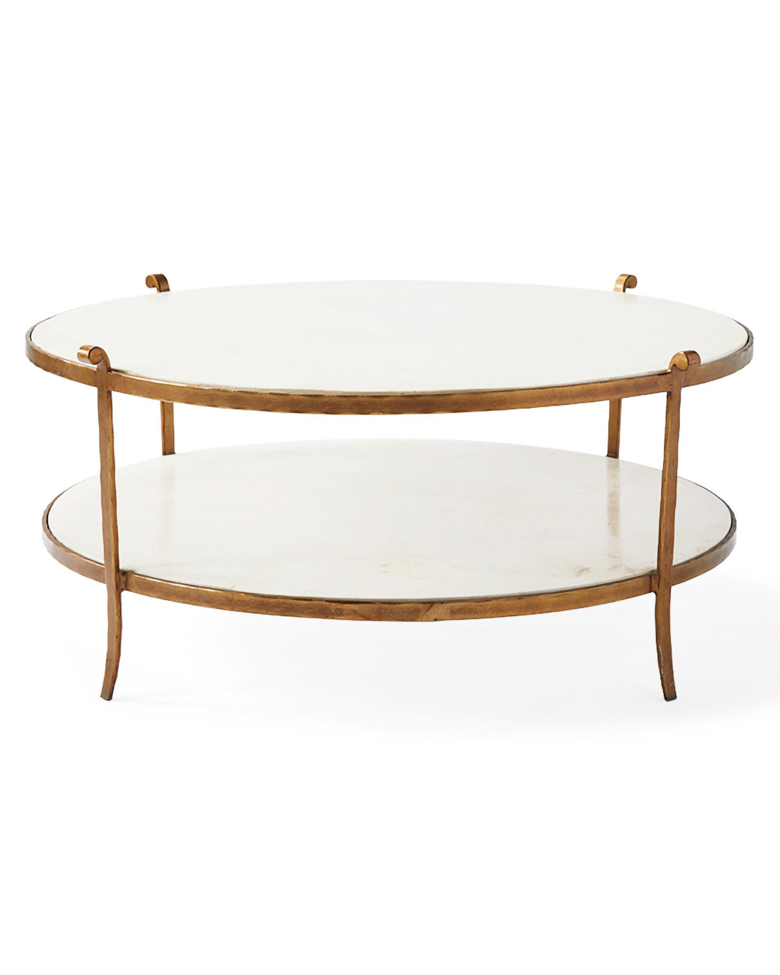 St. Germain Stone Coffee Table | Serena and Lily