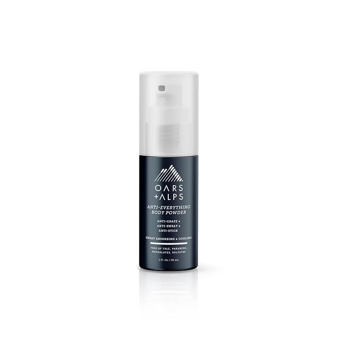 Oars + Alps Anti-Everything Body Powder for Men, Sweat Absorbing and Cooling to Keep You Refreshe... | Amazon (US)