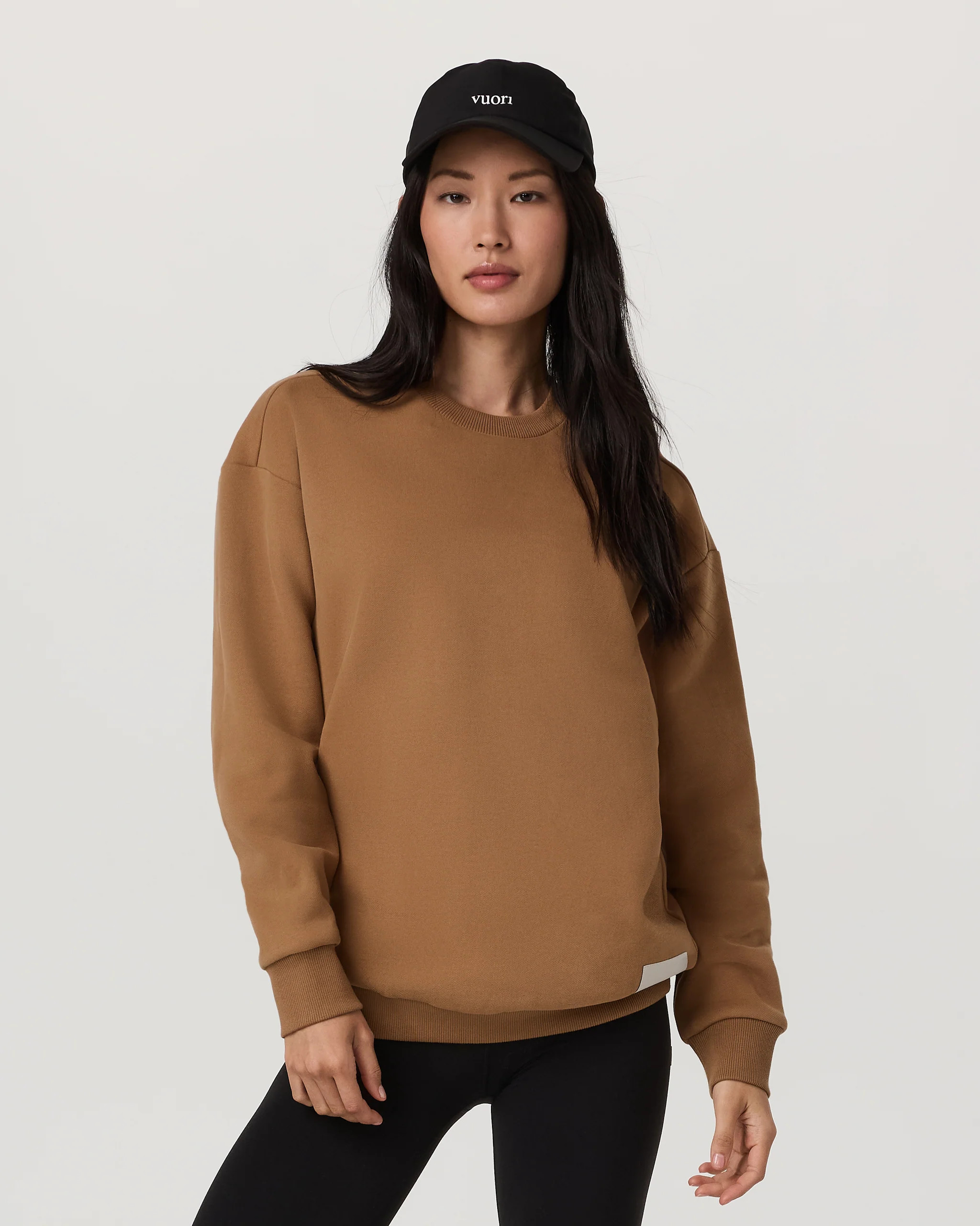 Restore Oversized Crew 2.0 | Women's Toffee Crewneck | Vuori | Vuori Clothing (US & Canada)