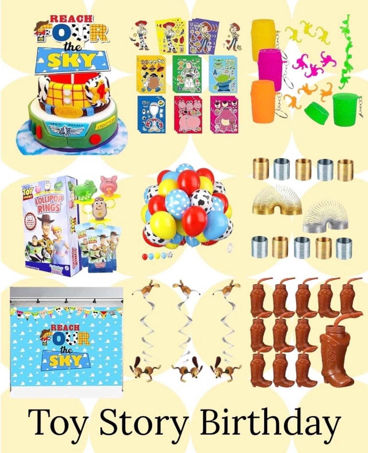Toy Story birthday party essentials, reach FOUR the sky! Disney birthday party

#LTKSaleAlert #LTKKids #LTKmomlife