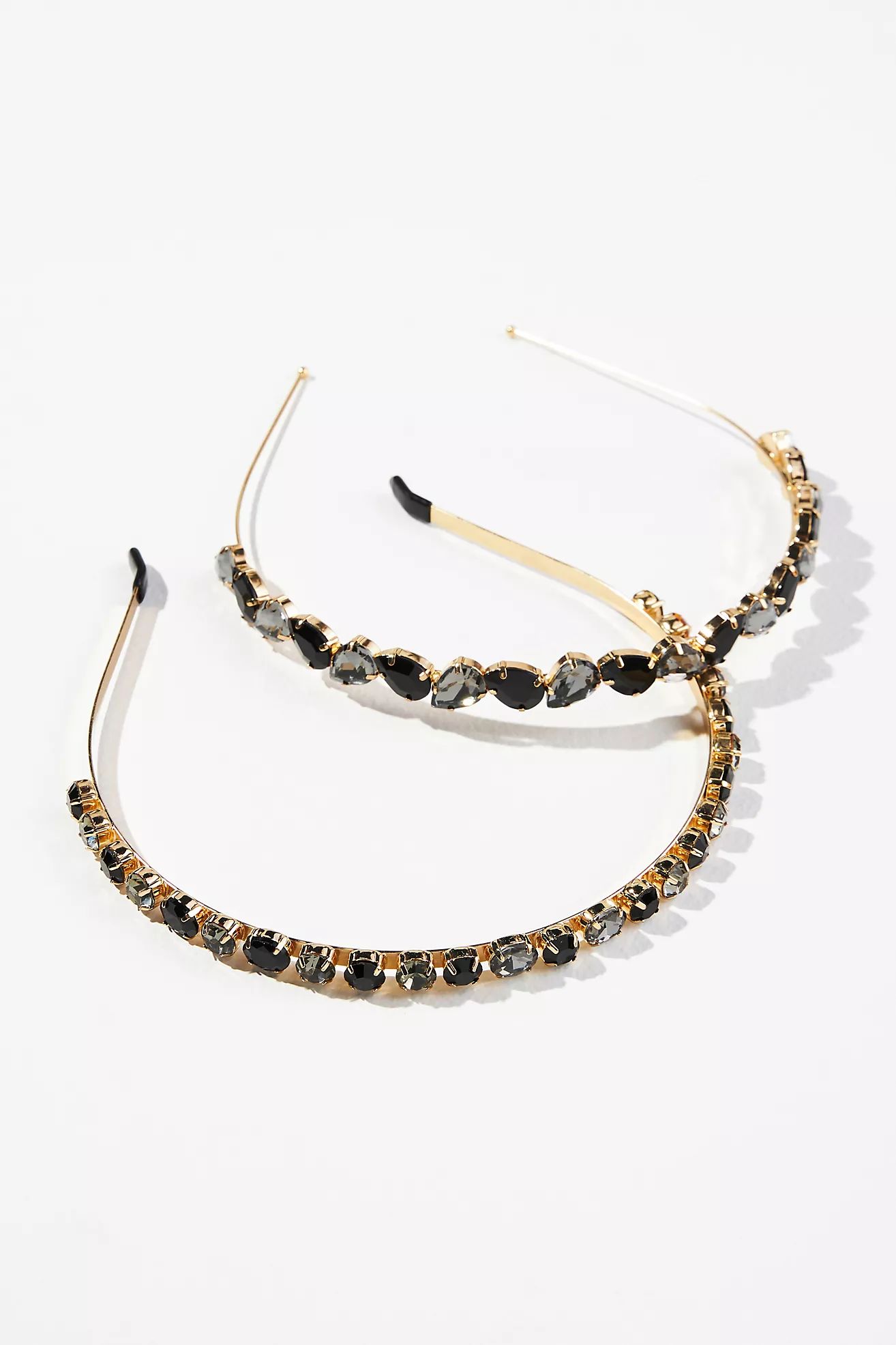 Set of Two Crystal Headbands | Anthropologie (US)