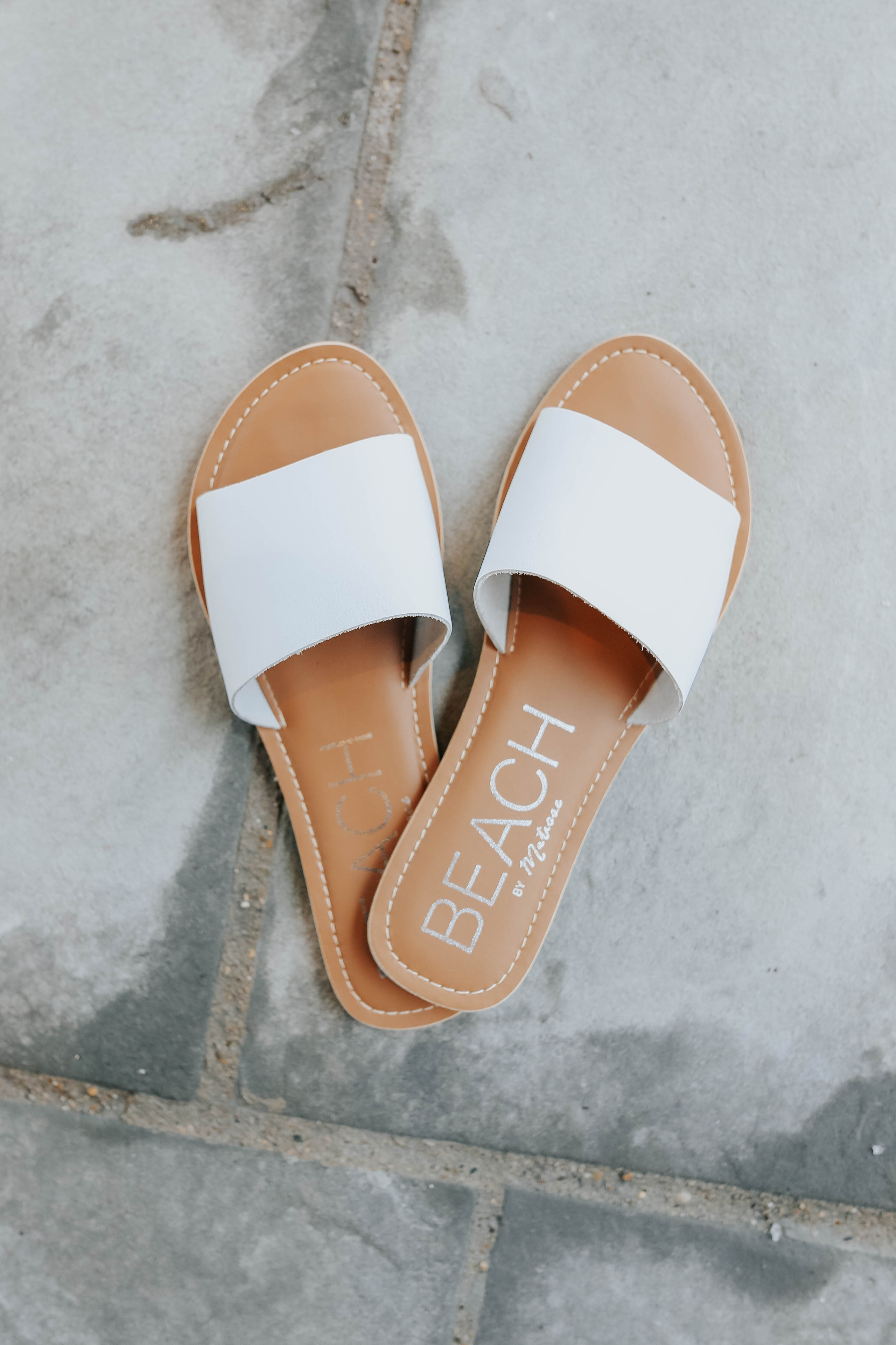 Beach by Matisse Cabana White Slides | Magnolia Boutique