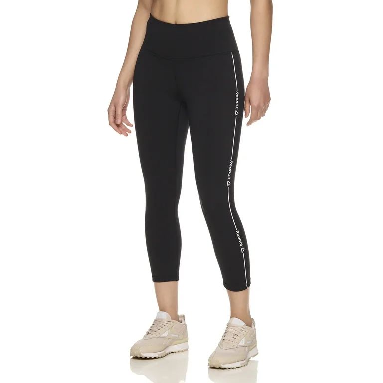 Reebok Women's Play On High Rise Capri Legging with Back Pocket, Sizes XS-XXXL | Walmart (US)