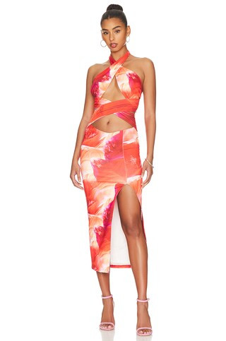 Pixie Halter Midi Dress
                    
                    superdown | Revolve Clothing (Global)