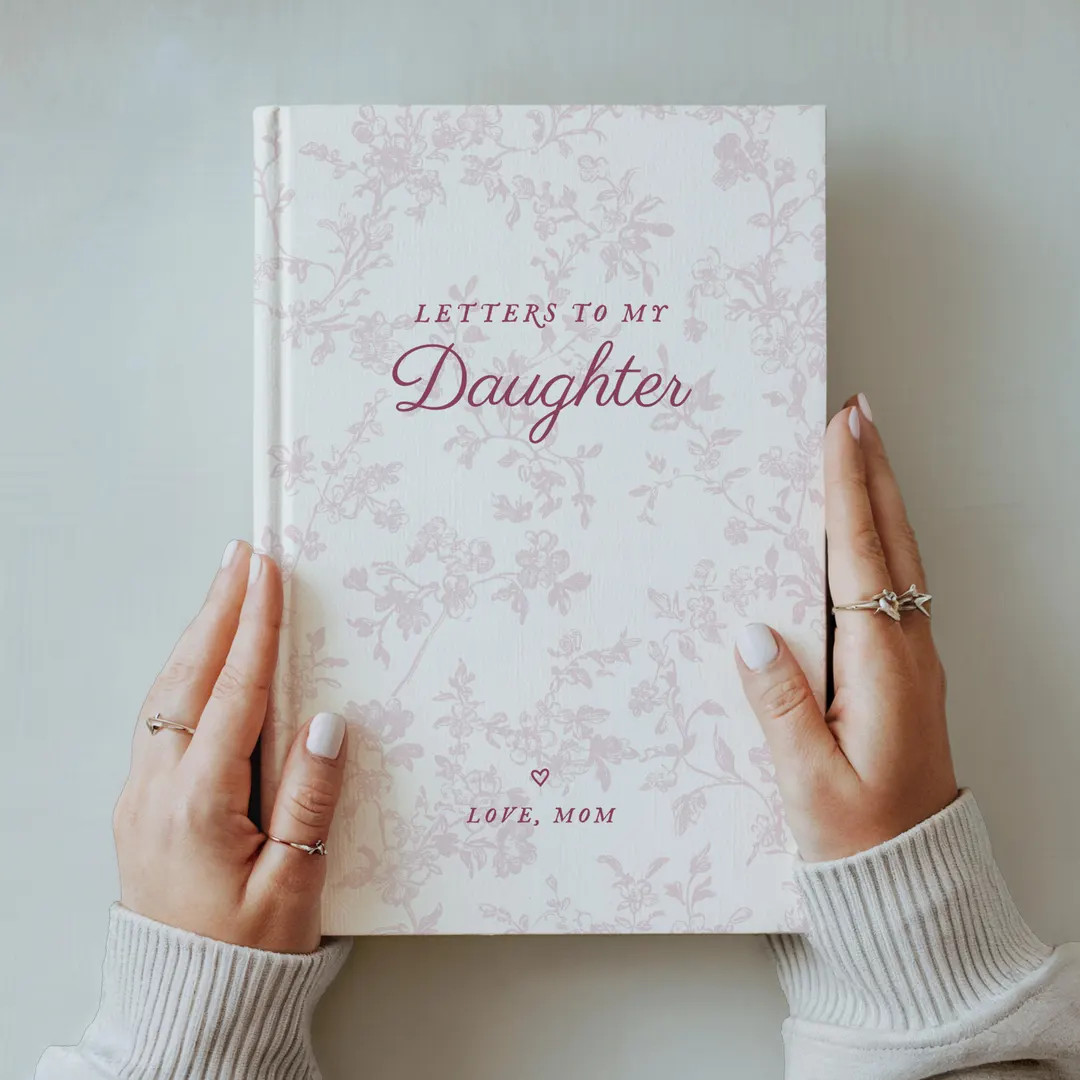 Letters to My Daughter Journal, Personalized Name Memory Book, Custom French Toile Keepsake Noteb... | Etsy (US)