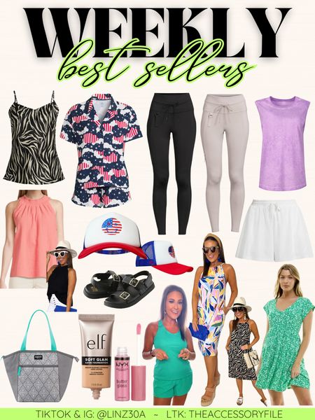 This past week’s best sellers!

Summer dress, country concert outfit, sandals, Nashville outfit, pajama sets, 4th of July, athletic pants, athleisure wear, cargo leggings, satin camisole, workout top, performance top, athletic shirt, lip combo, lip gloss, midi dress, mini dress, babydoll dress, insulated lunch tote, beach cooler, soft sided cooler, elf soft Glam foundation, performance shorts, halter top, beach outfit, beach vacation, summer outfit, summer fashion, 4th of July trucker hat 

#LTKFindsUnder50 #LTKxWalmart #LTKxelfCosmetics