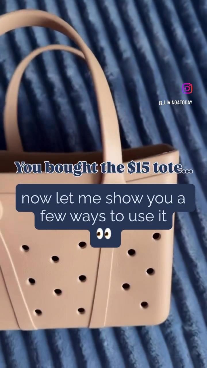 3 ways to use this super handy waterproof tote from Walmart  

#LTKmomlife #LTKSeasonal