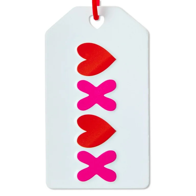 XOXO Tag Hanging Decoration, Multicolor, 6", Valentine's Day by Way To Celebrate | Walmart (US)