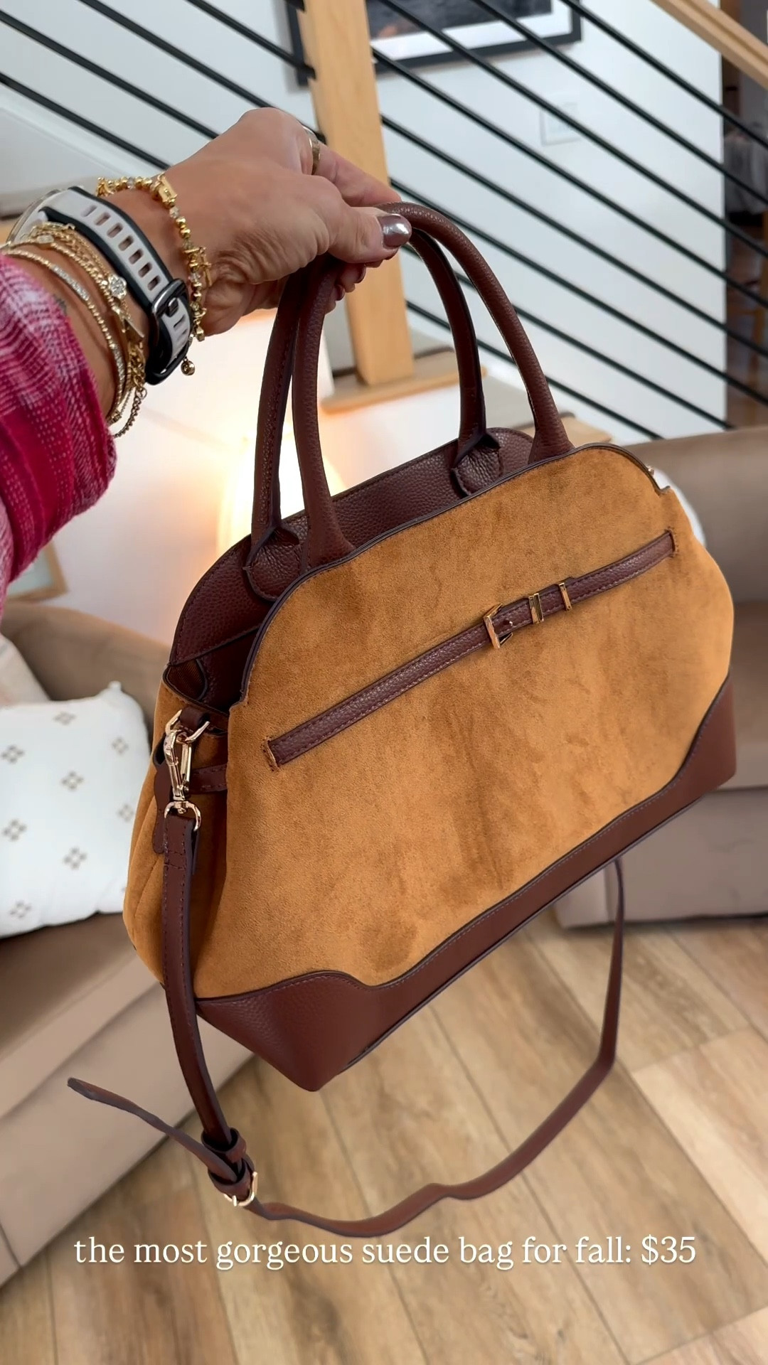 This bag >>>> $35 & it looks designer! 🤎🤌🏼 good size as well 😌

Fall finds / target / purse / suede bag / a new day / Holley Gabrielle / accessories  

#LTKFindsUnder50 #LTKItBag #LTKSeasonal