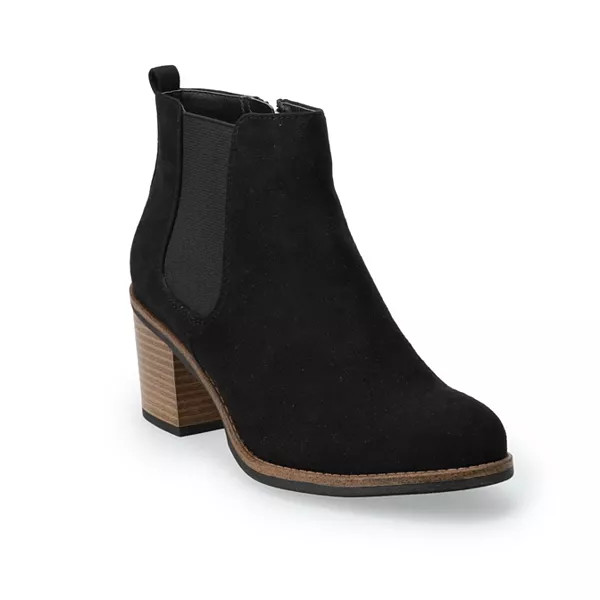 Sonoma Goods For Life® Donkey Women's Western Dip Ankle Boots | Kohl's