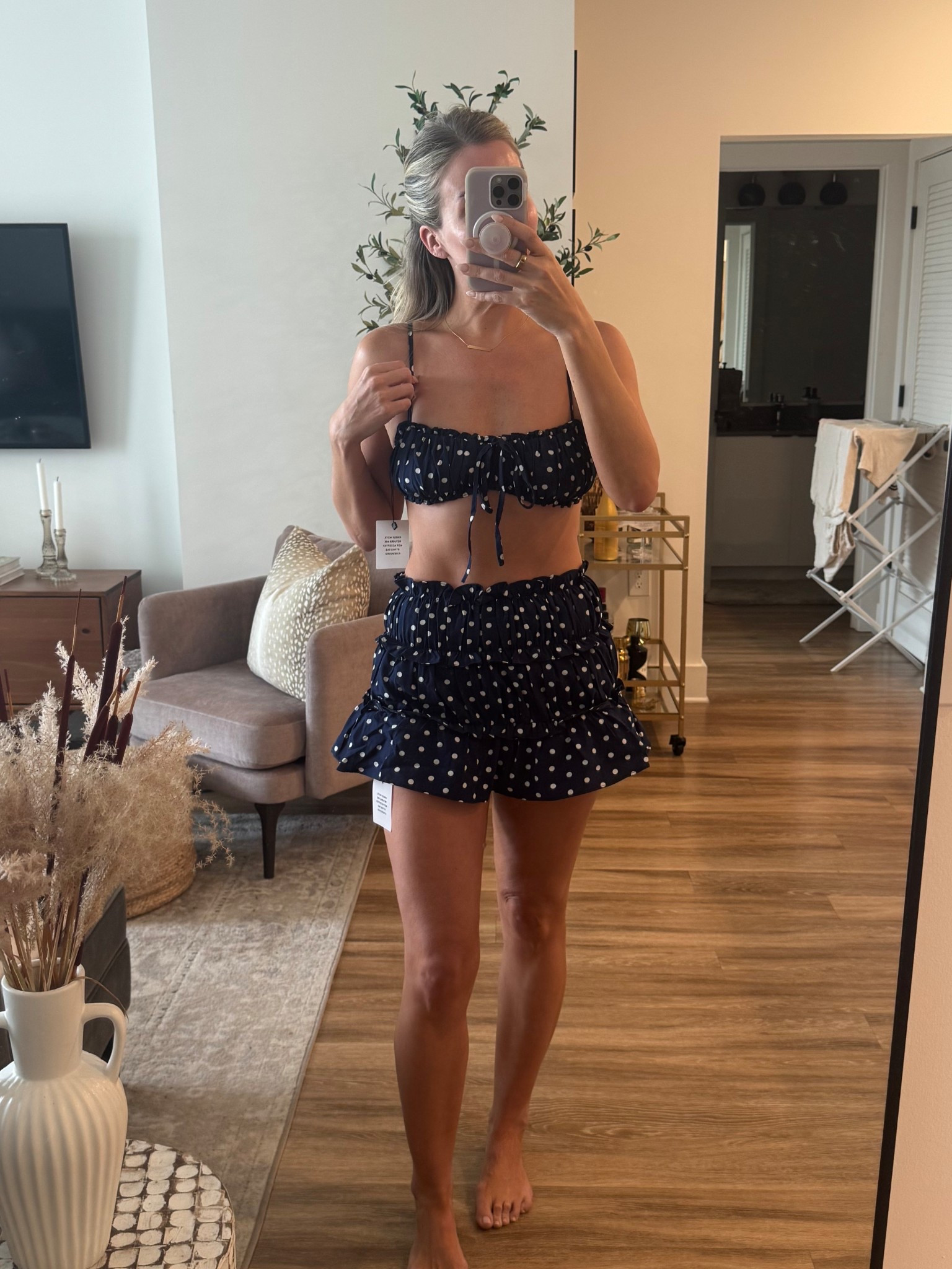 It’s a polka dot summer and I can’t wait to wear this in Italy! 

This set is so cute but I’d say it runs a bit small. I’m wearing a small here but I’m going to order a size medium 💙


#LTKFindsUnder100 #LTKTravel #LTKSeasonal