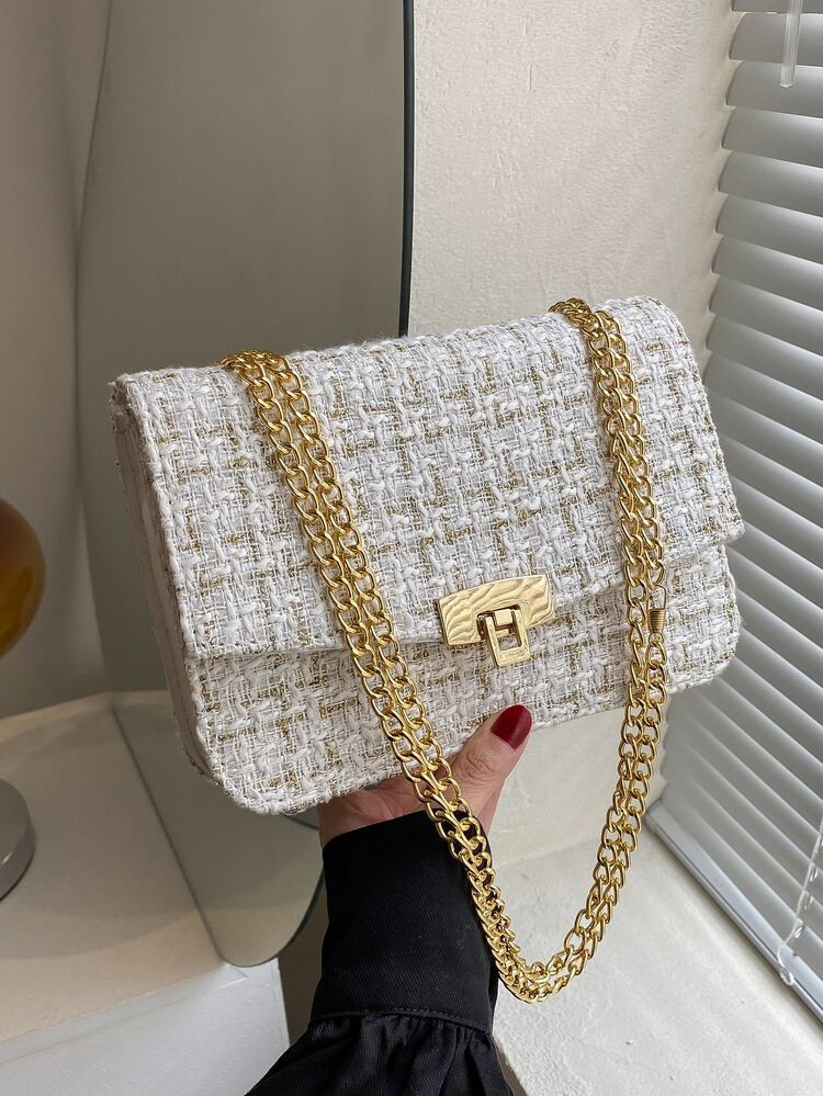 Ketting Elegant Gevlochten Damesschoudertas
       
              
              $10.25        
 ... | SHEIN