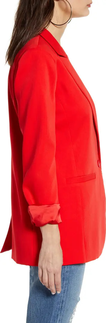 Tailored Single Button Blazer | Nordstrom