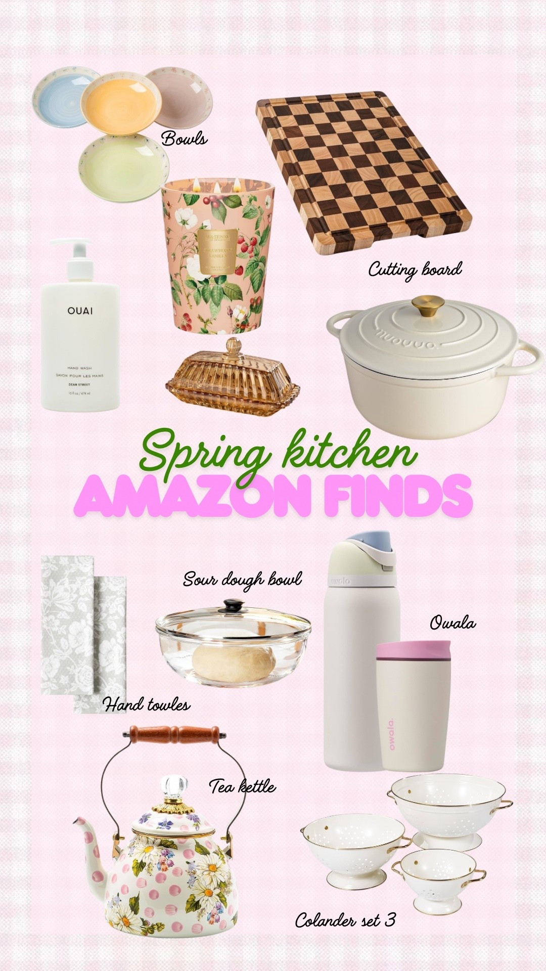 Spring kitchen AMAZON finds 

#LTKmomlife #LTKmorningroutine #LTKdayinmylife