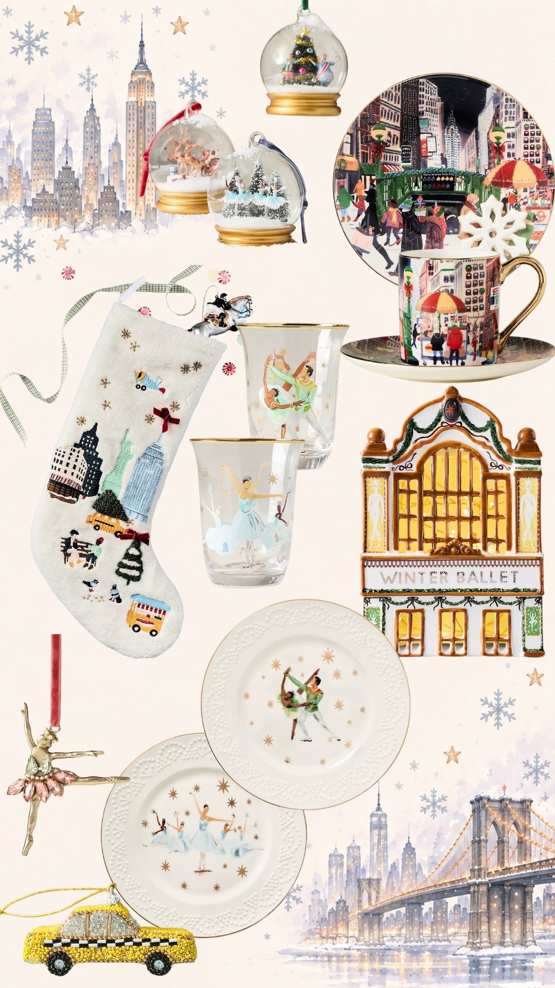 New York Christmas at Anthropologie 🎄🗽✨ 
#NewYorkChristmas #ChristmasDecor #ChristmasHome #ChristmasInspo #Christmas2026 #NYCChristmas #FestiveDecor #WhimsicalChristmas #ChristmasTableware #ChristmasStocking #ChristmasFinds #FestiveHome #ChristmasStyling #HolidayDecor #ChristmasMagic

#LTKHome #LTKSeasonal